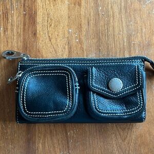 Marc Jacobs Black Leather Wallet